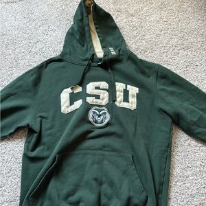 Green CSU Hoodie